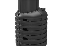 Пластиковый кессон для скважин Rodlex KS 1.0 Black (черный)