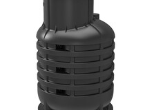 Пластиковый кессон для скважин Rodlex KS2.0 с грунтозацепом Black (черный)