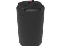 Бак для воды 500 литров вертикальный (черный)