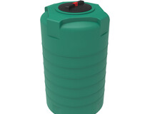 Бак для воды 500 литров вертикальный (зеленый)