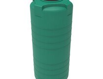 Бак для воды 750 литров вертикальный (зеленый)