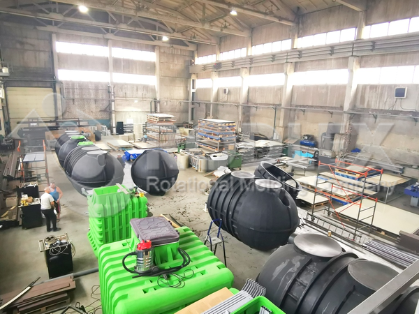 Производство пластиковых емкостей - завод RODLEX
